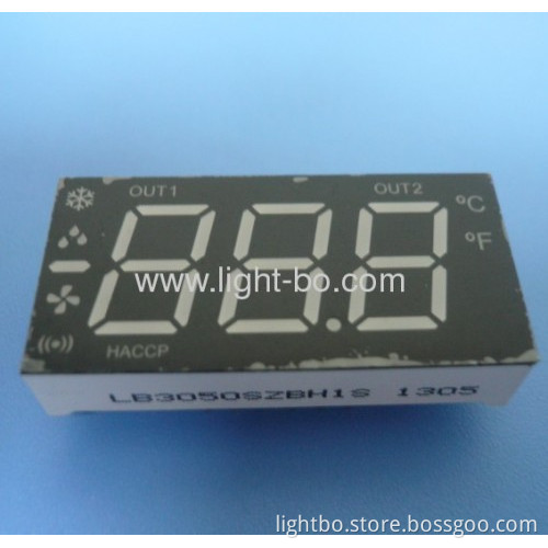 Multicolor 0.50-inch 3 1/2 Digits 7-segment Led Display, Ideal For Air Conditioner Controllers 